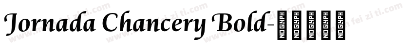 Jornada Chancery Bold字体转换